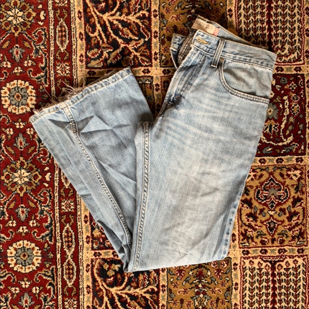Trendy Vintage Levi’s Light-wash Jeans